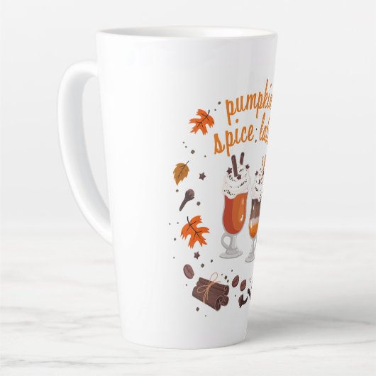 Pumpkin Spice Latte Milchtasse (Linke Ecke)