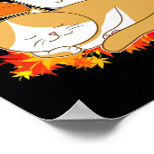 Pumpkin Spice Latte Poster (Ecke)