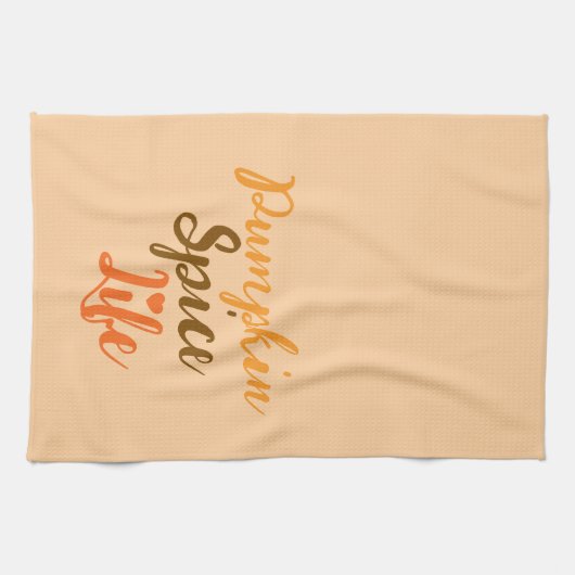 Pumpkin Spice Life Dish Tuch (Horizontal)