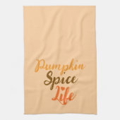 Pumpkin Spice Life Dish Tuch (Vertikal)