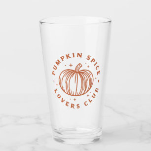 Pumpkin Spice Lovers Club Glas