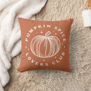 Pumpkin Spice Lovers Club Kissen