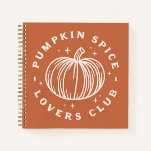 Pumpkin Spice Lovers Club Notizblock