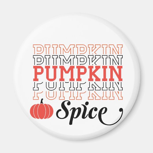Pumpkin Spice Magnet (Vorne)