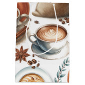 Pumpkin Spice Medium Gift Bag Mittlere Geschenktüte (Rückseite)