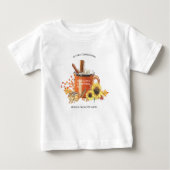 Pumpkin Spice | My First Thanksgiving Baby T-shirt (Vorderseite)