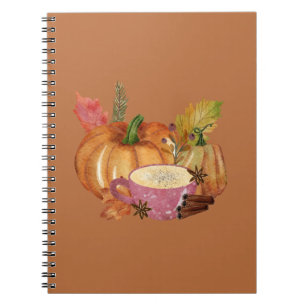 Pumpkin Spice Notizblock
