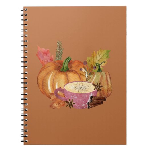 Pumpkin Spice Notizblock (Vorderseite)