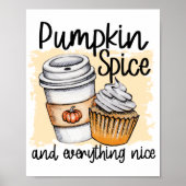 Pumpkin Spice Poster (Vorne)