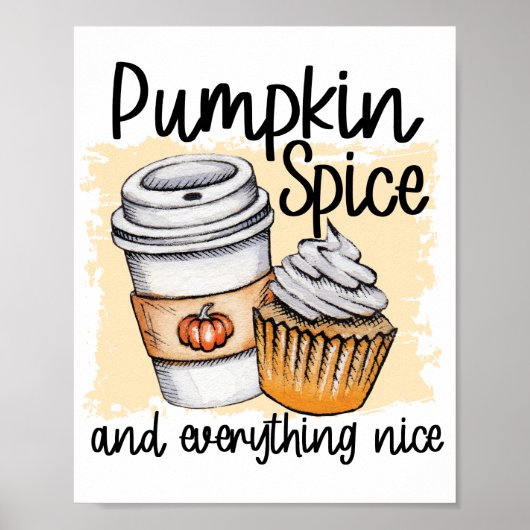 Pumpkin Spice Poster (Vorne)