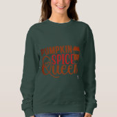 Pumpkin Spice Queen Sweatshirt (Vorderseite)