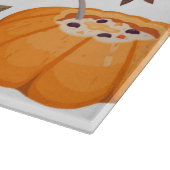 Pumpkin Spice Schneidebrett (Ecke)