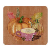 Pumpkin Spice Schneidebrett (Vorderseite)