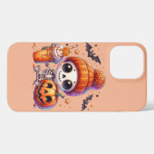 Pumpkin Spice Skeleton iPhone Hülle (Rückseite (Horizontal))