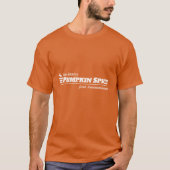 Pumpkin Spice Slogan Weiß auf Dunkel T-Shirt (Vorderseite)