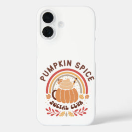 Pumpkin Spice Social Club – Cute Fall PSL  iPhone 16 Hülle
