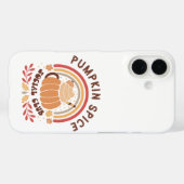 Pumpkin Spice Social Club – Cute Fall PSL Case-Mate iPhone Hülle (Rückseite (Horizontal))
