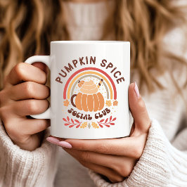Pumpkin Spice Social Club – Cute Fall PSL Kaffeetasse