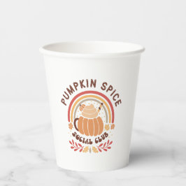 Pumpkin Spice Social Club – Süßer Herbst-PSL  Pappbecher
