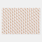 Pumpkin Spice Spooky Vibes Personalisiert Geschenkpapier Set (Vorderseite)