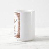 Pumpkin Spice Spooky Vibes Personalisiert Kaffeetasse (Mittel)
