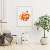 Pumpkin Spice Tasse Kunst, Kultur | Herbst-Wohnges Poster