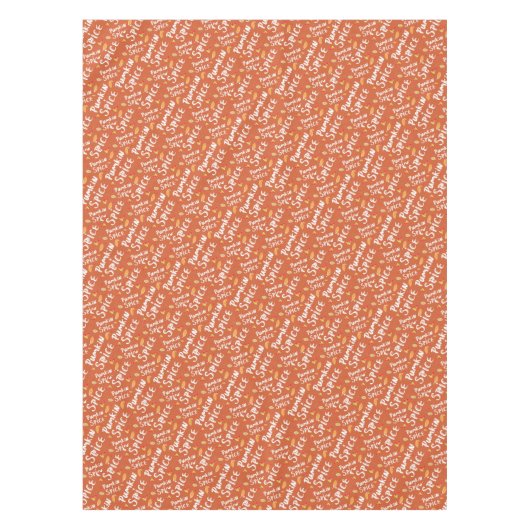 Pumpkin Spice Tischdecke (Vorderseite)