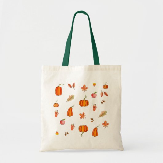 Pumpkin Spice Tote Bag Tragetasche (Vorne)