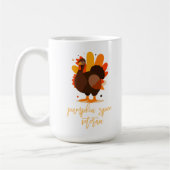 Pumpkin Spice Veteran Thanksgiving Kaffeetasse (Links)