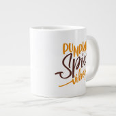 Pumpkin Spice Vibes Jumbo-Tasse (Vorderseite Rechts)