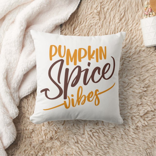 Pumpkin Spice Vibes Kissen (Decke)