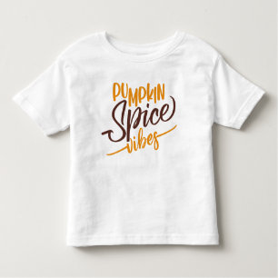 Pumpkin Spice Vibes Kleinkind T-shirt