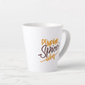 Pumpkin Spice Vibes Milchtasse (Rechte Ecke)