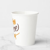 Pumpkin Spice Vibes Pappbecher (Links)