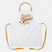 Pumpkin Spice Vibes Schürze (Vorderseite)