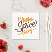 Pumpkin Spice Vibes Serviette (Beispiel)