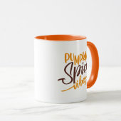 Pumpkin Spice Vibes Tasse (VorderseiteRechts)