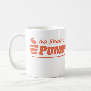 Pumpkin Spice Zero Shame Slogan Kaffeetasse
