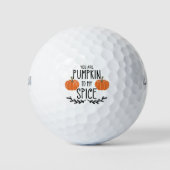 Pumpkin Spicee Golfball (Vorderseite)