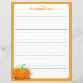 Pumpkin-Spielplatz - Papierblatt