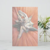 Pumpkin Spiral Briefpapier (Stehend Vorderseite)