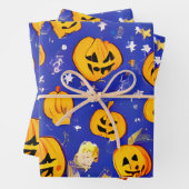 Pumpkin Spirits Geschenkpapier Set (Beispiel)
