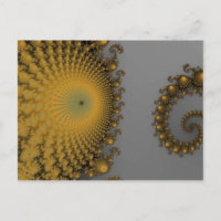 Pumpkin Spirole Postcard