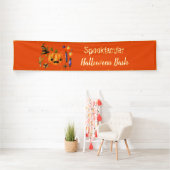 Pumpkin Spooktacular Halloween Bash Party Orange Banner (Insitu)