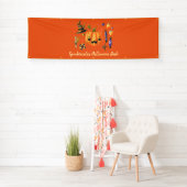 Pumpkin Spooktacular Halloween Bash Party Orange Banner (Insitu)