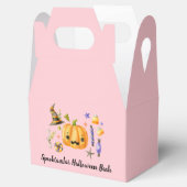 Pumpkin Spooktacular Halloween Bash Party Pink Geschenkschachtel (Geöffnet)