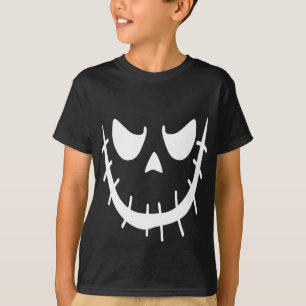 Pumpkin Spooky Fun Creepy Kürbislaterne Gesicht T-Shirt
