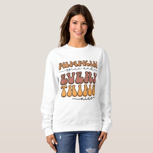 Pumpkin-Spürfall Sweatshirt (Vorne ganz)