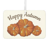 Pumpkin, Squash Autumn Harvest Air Freshener Autolufterfrischer (Rückseite)