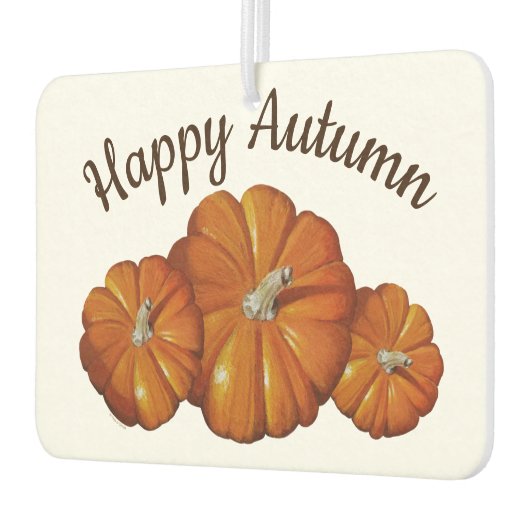 Pumpkin, Squash Autumn Harvest Air Freshener Autolufterfrischer (Links)